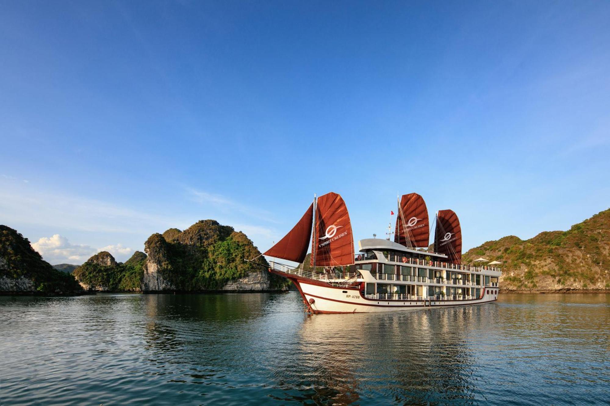 V'Spirit Cruise Hotell Ha Long Eksteriør bilde