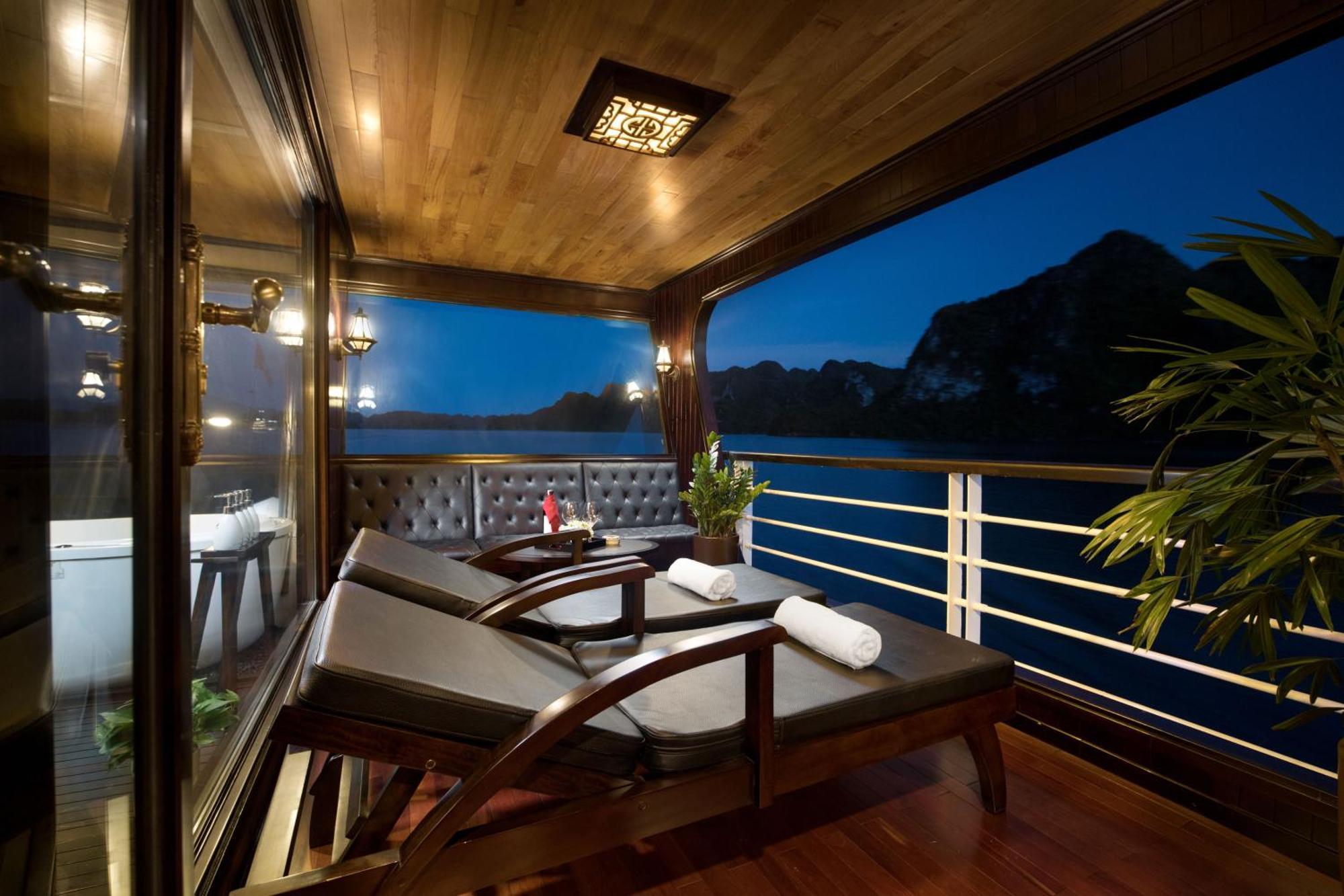 V'Spirit Cruise Hotell Ha Long Eksteriør bilde